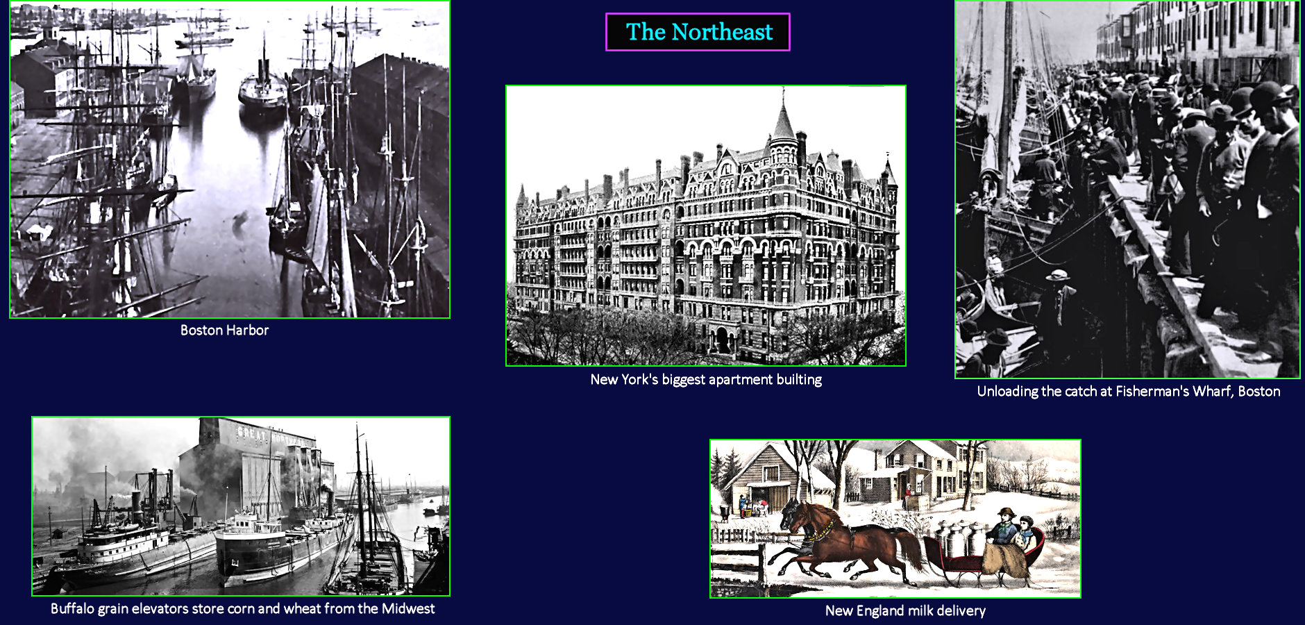 The Northeast, 1890